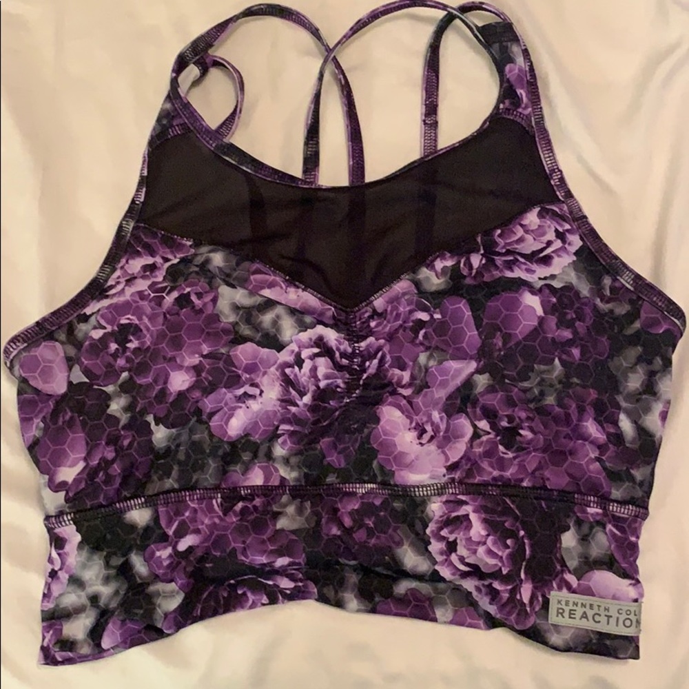 Sports bra crop top